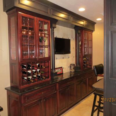Custom Cabinetry done by Albion Custom Woodworks